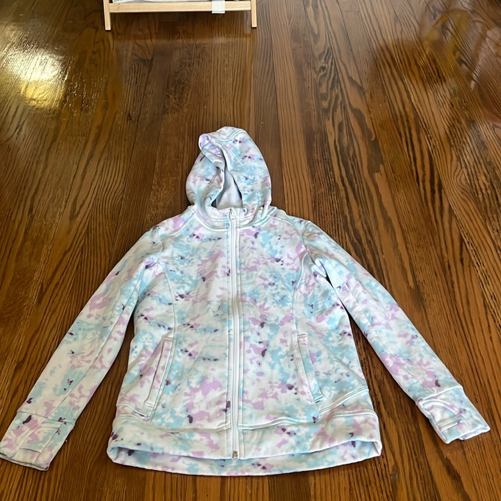 Athleta girls zip up sweatshirt